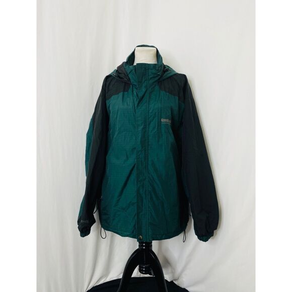 Tri-Mountain Frigidaire Kennedy-Hahn Men's Jacket Full Zip Hooded Green Size XL - Picture 2 of 13